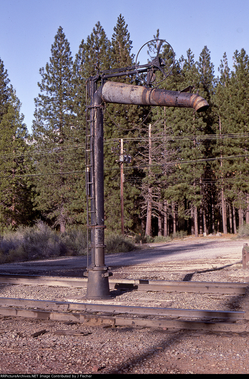 Steam era waterspout